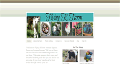 Desktop Screenshot of flyingkfarmcsa.com